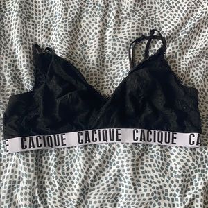Black Triangle Lane Bryant Bralette